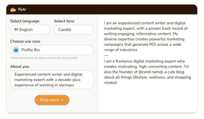 Personal Bio Generators Quickly Craft Your Professional Story